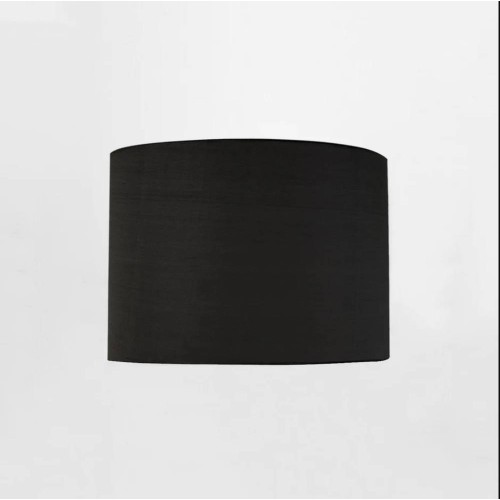 Drum 200 Black Fabric Shade with E27/ES Shade Ring 160mm height x 200mm diameter, Astro 5016021