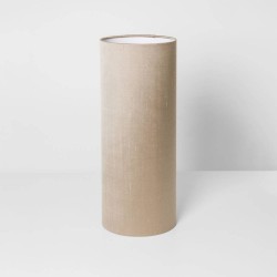 Tube 135 Oyster Fabric Shade with E27/ES Shade Ring for the Ravello Wall Lamps, Astro 5015006