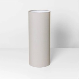 Tube 135 Putty Fabric Shade with E27/ES Shade Ring for the Ravello Wall Lamps, Astro 5015007