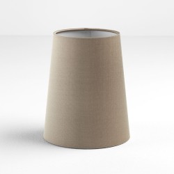 Cone 138 Oyster Fabric Shade with E26/E27 Ring for Deauville Wall Lamps, Astro 5033003