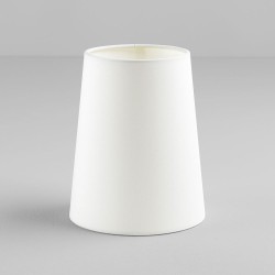 Cone 138 White Fabric Shade with E26/E27 Ring for Deauville Wall Lamps, Astro 5033004