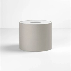 Drum 200 Putty Fabric Shade with E27/ES Shade Ring 160mm height x 200mm diameter, Astro 5016029