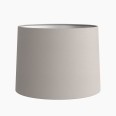 Tapered Drum 177 Putty Fabric Shade (round) with E27/ES Shade Ring and E14 Shade Reducer, Astro 5013006