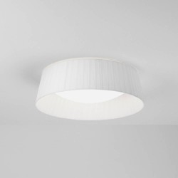 Pleat 370 White Fabric Shade (round) 110mm x 370mm for use with Massa 300, Astro 5013007