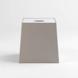 Tapered Square 195 Putty Shade with diffuser and E27/ES Shade Ring for the Ravello Table Lamps, Astro 5030010