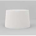 Tapered Round 250 White Fabric Shade with E27/ES Shade Ring for Telegraph Wall Lamps, Astro 5035003
