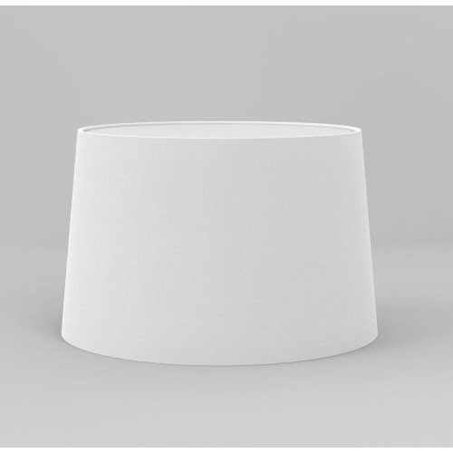 Tapered Round 250 White Fabric Shade with E27/ES Shade Ring for Telegraph Wall Lamps, Astro 5035003