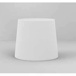 Cone 180 White Fabric Shade with E27/ES Ring for Side by Side Wall Lamp, Astro 5018035