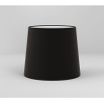 Cone 180 Black Fabric Shade with E27/ES Ring for Side by Side Wall Lamp, Astro 5018036
