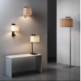 Ravello Polished Chrome Floor Lamp using 1 x 12W max. LED E27/ES Switched (no shade) Astro 1222001