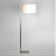 Ravello Matt Nickel Floor Lamp using 1 x 12W max. LED E27/ES Switched (no shade) Astro 1222002