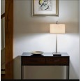 Ravello Matt Nickel Table Lamp using 1 x 12W max. LED E27/ES Switched, Shade not Included, Astro 1222008