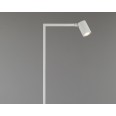 Ascoli Floor Lamp in Matt White IP20 rated 1 x 6W LED GU10 with Switch on Cord, Astro 1286018