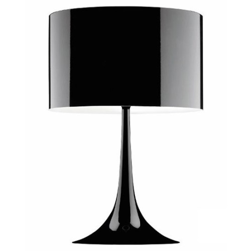 Flos Spun T1 Table Light (Black) by Sebastian Wrong