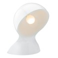 Artemide Dalu White Table Light designed by Vico Magistretti, Vintage Table Lamp