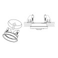 Lutron L-CRMK-WH Recess Mounting Kit in White for Radio Power Saver Wireless Ceiling Sensors