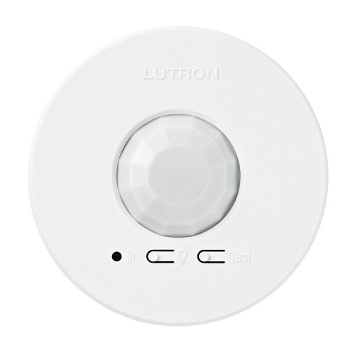 Lutron Wireless Ceiling Occupancy / Vacancy Sensor in White, LRF3-OCR2B-P-WH Radio Powr Savr