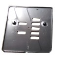 Rako 7 Button Screwless Cover Plate in Black Nickel and Fixing Kit RLF-070-BN (cover plate only)