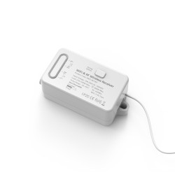 WiFi and RF Wireless Receiver Non-Dimmable in Matt White, Culina Konect On/Off Kinetic Switch Wifi Module CUL-40039