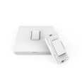 1 Gang Slim Grid Kinetic Dimmer Switch White Plastic for Culina Grid Plate CUL-42497