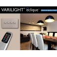 Varilight Eclique Remote Control for Enhanced Scene Setting for up to 4 Dimmers