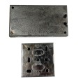 1 Gang 16mm Deep Single Metal Flush Box for Wall Mounting 70 x 70 x 16mm