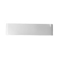 MK K2151WHI 1 Gang Architrave Surface Box 16mm White Plastic 87mm x 33mm x 16mm with Earth Terminal in Base