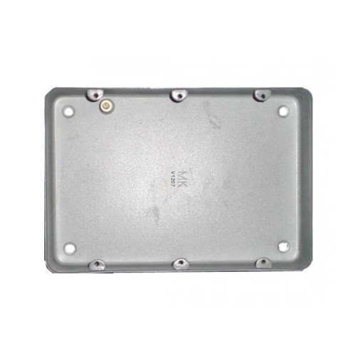 MK K8895ALM Aluminium Surface Metal Box for 9 or 12 Grid Modules 40mm depth Grid Plus Metal