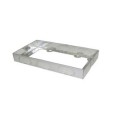 16mm Steel Flush Box Extension Double Size for Switches and Sockets 130 x 70 x 16mm