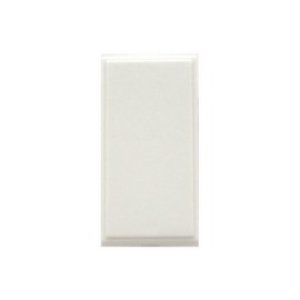 1 Gang Blank Euro Module Ultimate White 25 x 50 mm, Schneider GUE8010 Single Blanking