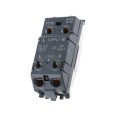 MK K4896NWHI 20A Double Pole 1 Way Grid Module Switch with Neon Indicator (Grid Plus White)