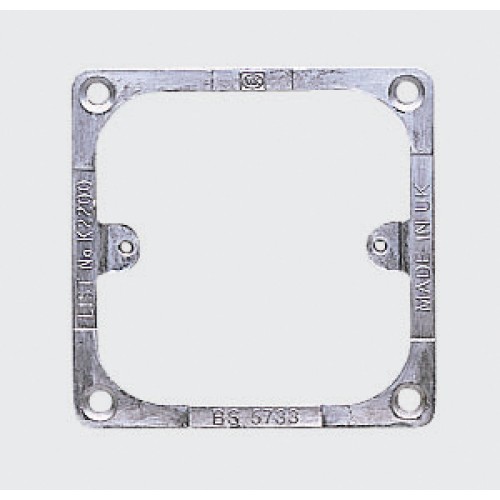 MK K2200ZIC 1 Gang Metal Frame for Panel Mounting (Single Panel Mount Frame)