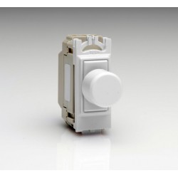 1 Gang 2 Way 6A Push ON/OFF Switch Module - Dummy Dimmer with Switching Function for 1 Grid Space