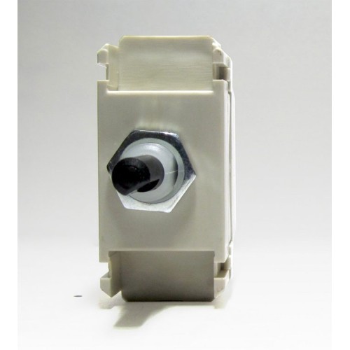 Intermediate Push On/Off Switch Module (Dummy Dimmer) 6A, Non-Dimming Replacement for Dimmer Modules