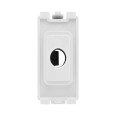 Nexus Grid Flex Outlet (up to 10mm) in White Moulded for Nexus Grid System, BG Nexus RFLEX Cable Entry with Cord Grip