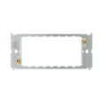 Nexus RFR34 3 + 4 Gang Grid Frame for Metal Clad, White Moulded, Nexus Metal, and Part M Front Plates (universal frame)