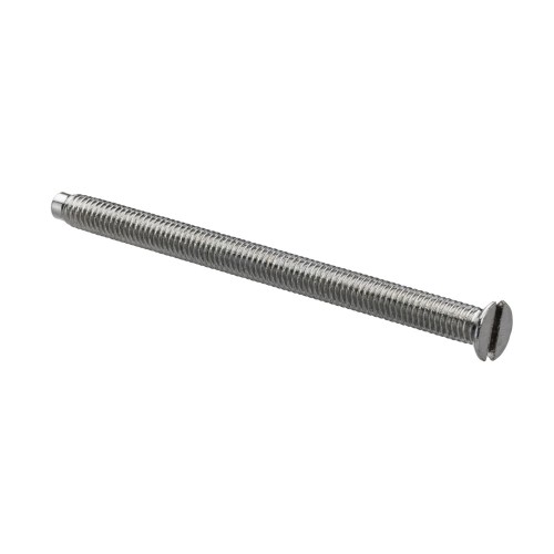 Schneider Ultimate USCREW50SS Stainless Steel Flat Head Screw, M3.5 x 50mm Countersunk Slotted Screws 