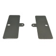 2 Plates to accept 1 x 2 Gang Accessory for a 4 Compartment Floor Box (M3.5 x 120.3mm)