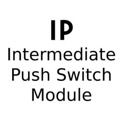 Push Intermediate Switch Module for Forbes and Lomax Dimmer Plates