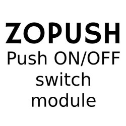 Push ON/OFF Switch Module for Forbes and Lomax Dimmer Plates