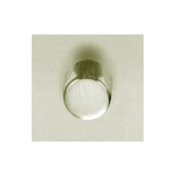 Satin Nickel Knob for Rotary Dimmer Switches made by Heritage Brass