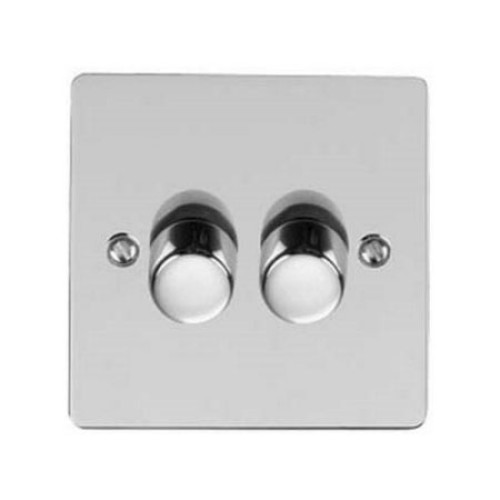 2 Gang 2 Way LED Dimmer (Stylist)