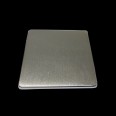 1 Gang Single Blank Plate Screwless Satin Chrome Flat Plate Studio Range