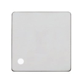 1 Gang Flex Outlet in Matt White Screwless Plate with White Trim, Mode White