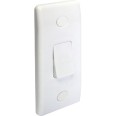 1 Gang 2 Way Architrave Switch BG Nexus 847-01 Moulded White Plastic