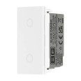 Secondary Trailing Edge Touch LED Dimmer Switch 5-100W Euro Module in White 25x50mm (works with EMTDMW), BG Electrical EMTDSW