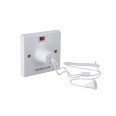 10A Triple Pole Fan Isolator Pull Cord Switch in White with 1.5m Cord BG 804 Bathroom Pull Cord Fan Switch
