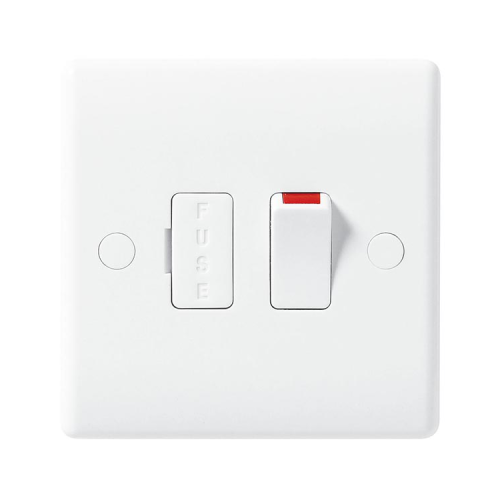 BG Nexus 850 13A Switched Fused Connection Unit (Spur) Moulded White - Buy 20 for £50 + VAT!