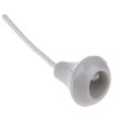 MK K3192WHI 2 Way 6A Ceiling Pull Cord Switch Single Pole White Plastic, MK Logic Ceiling Switch with Mounting Block White