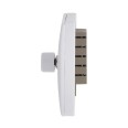 1 Gang 2 Way LED and Mains Dimmer Switch in White Moulded 100W/VA Schneider GU6012LM Slimline Ultimate